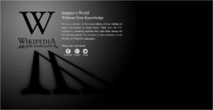 wikipedia blackout