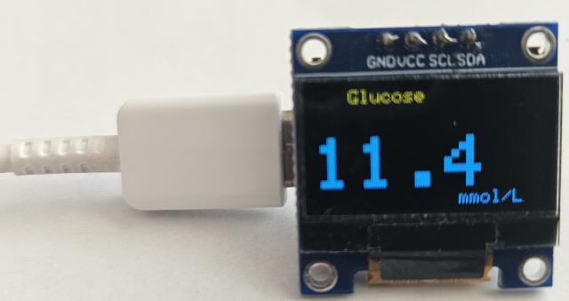 Glucose OLED